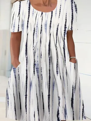 Jovie - Plus Size Boho Tee Dress