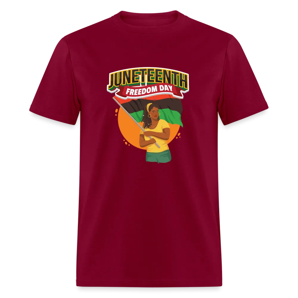 Juneteenth Freedom Day Flag T-Shirt