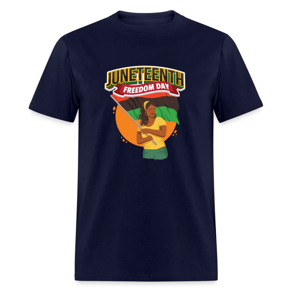 Juneteenth Freedom Day Flag T-Shirt