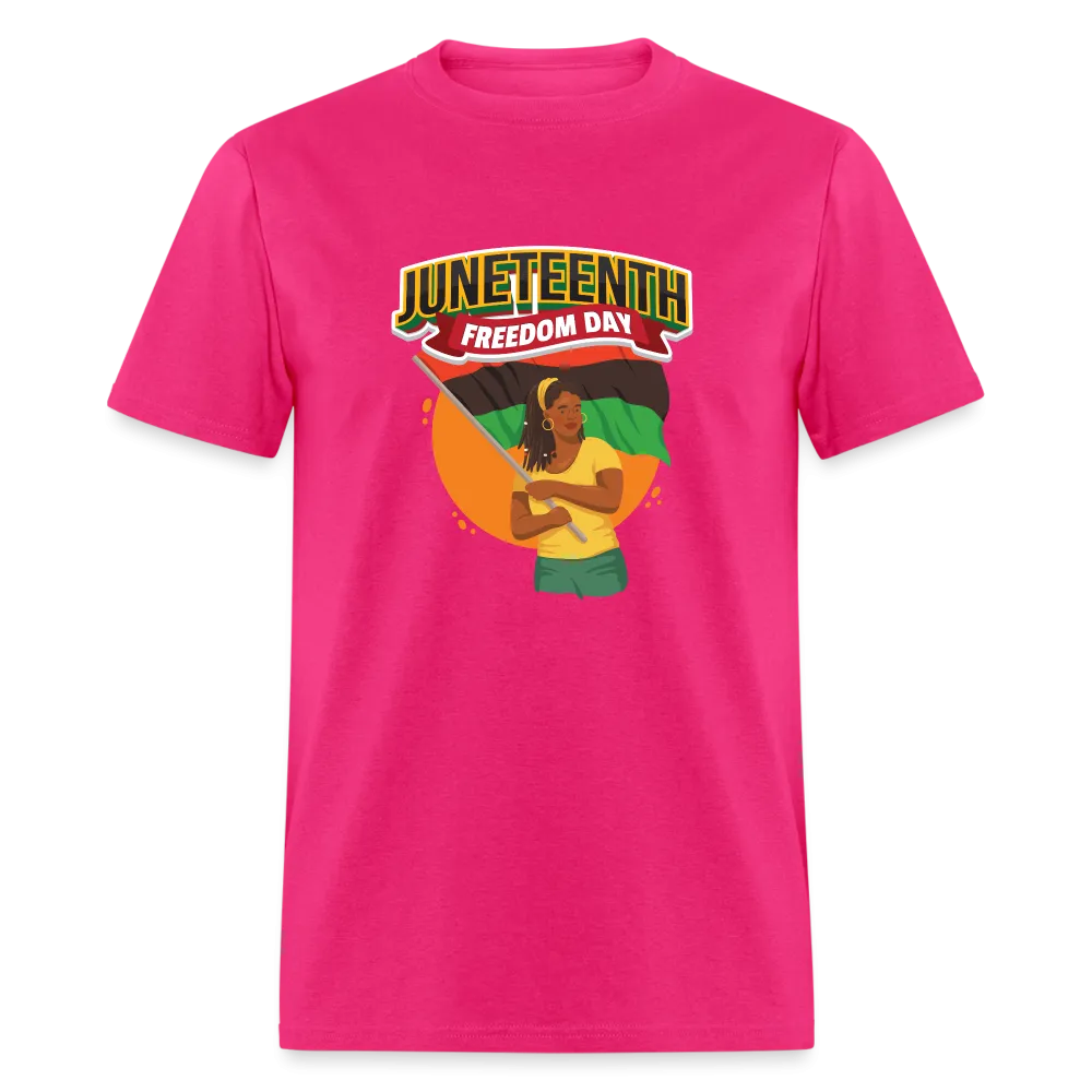 Juneteenth Freedom Day Flag T-Shirt