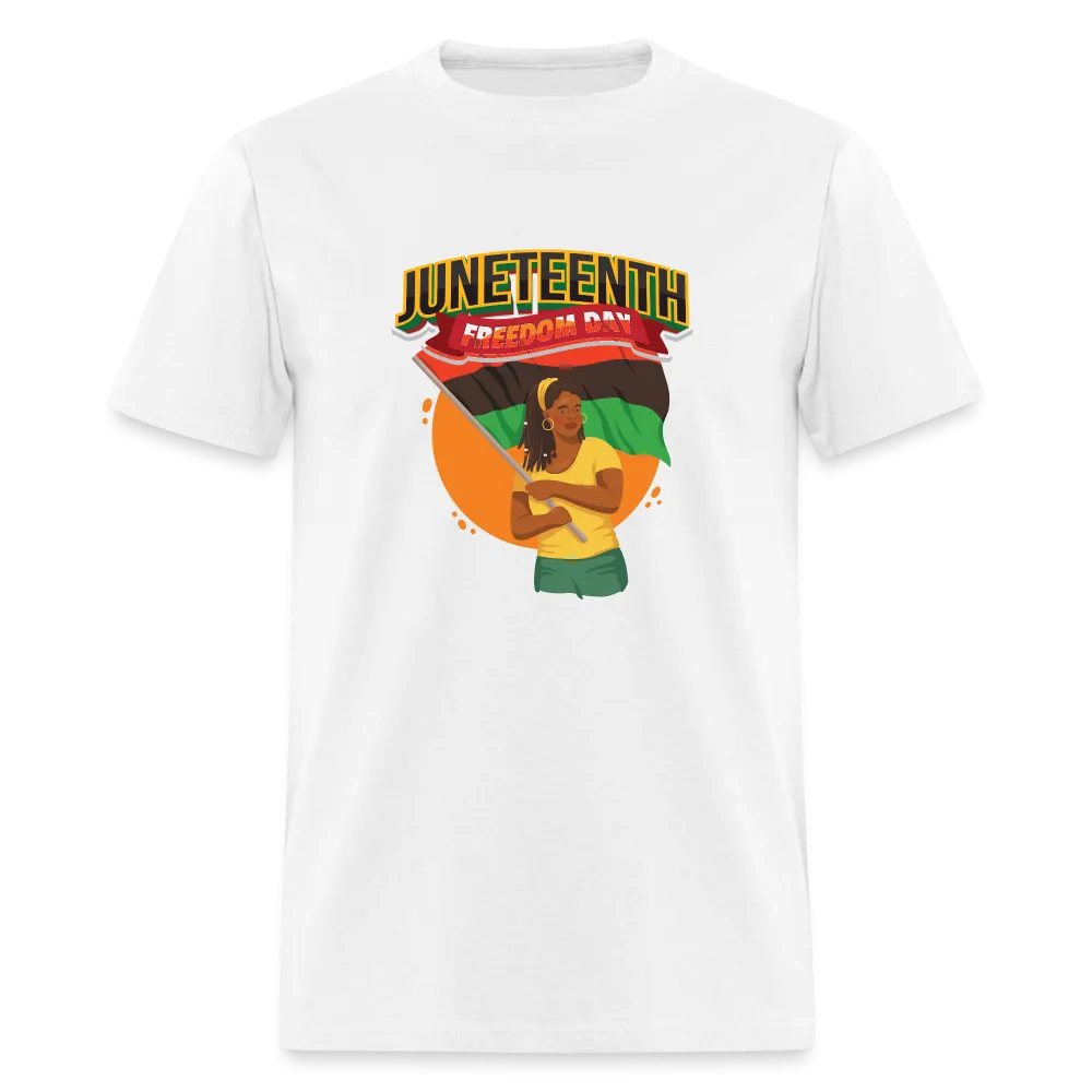 Juneteenth Freedom Day Flag T-Shirt