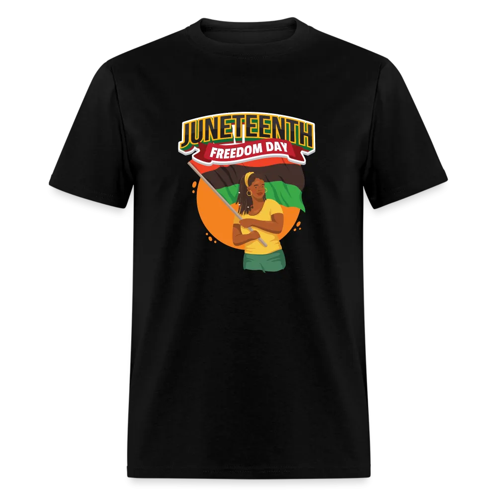 Juneteenth Freedom Day Flag T-Shirt