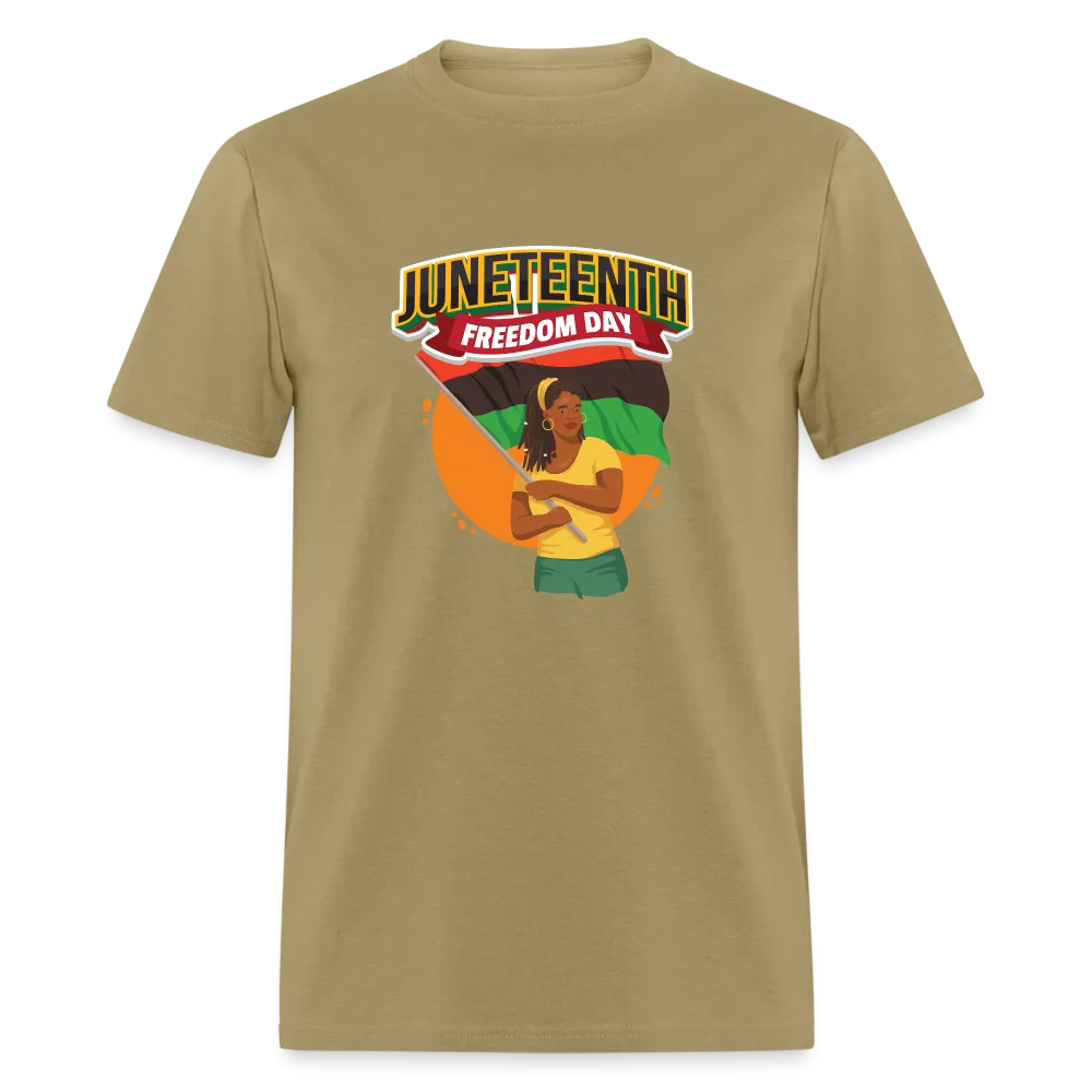 Juneteenth Freedom Day Flag T-Shirt