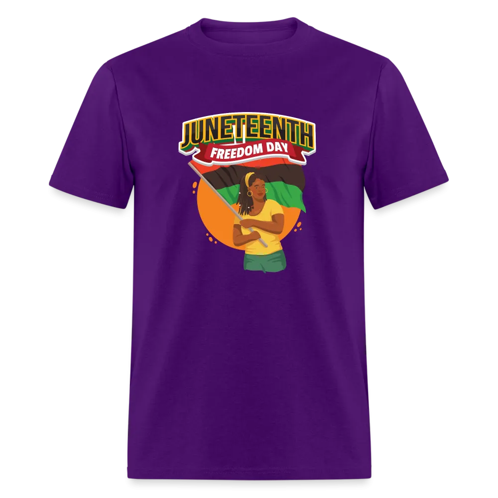 Juneteenth Freedom Day Flag T-Shirt
