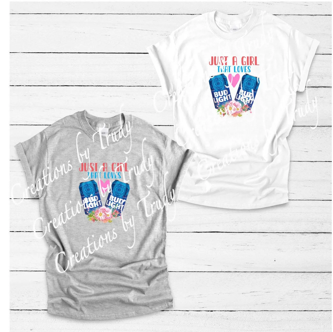 Just a girl who loves beer- T SHIRT