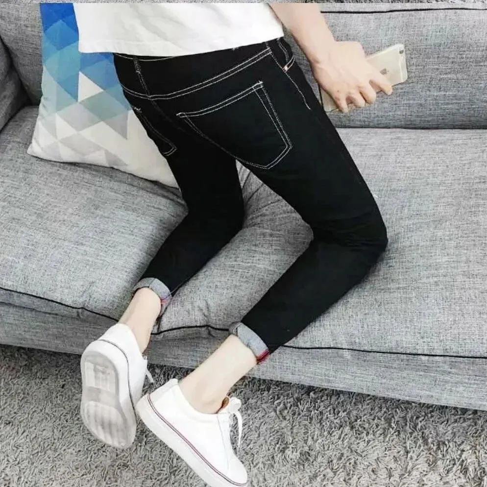 K-Style Slim Fit Stretch Jeans für Jugendliche