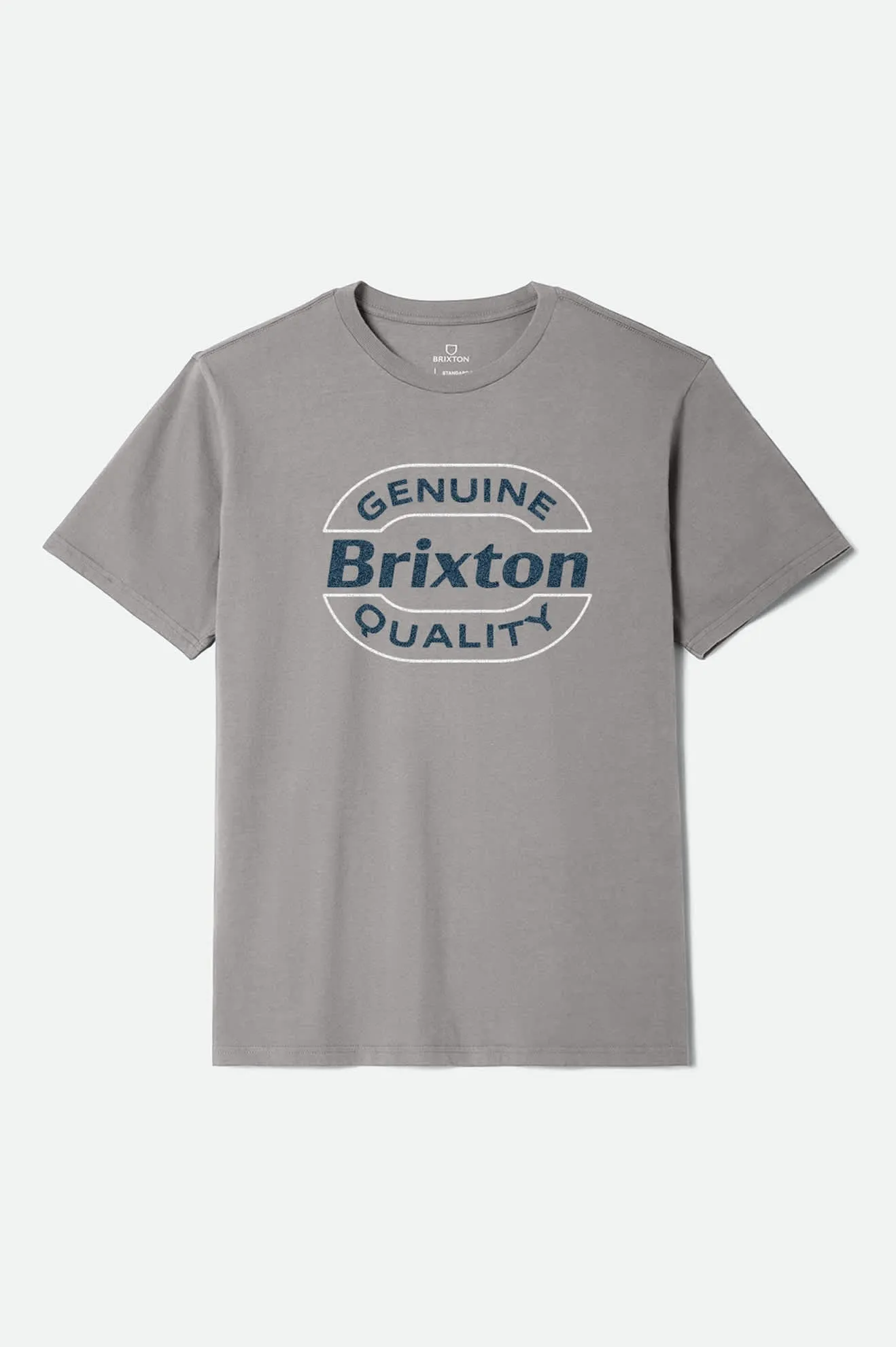 Keaton S/S Tailored T-Shirt - Heather Grey