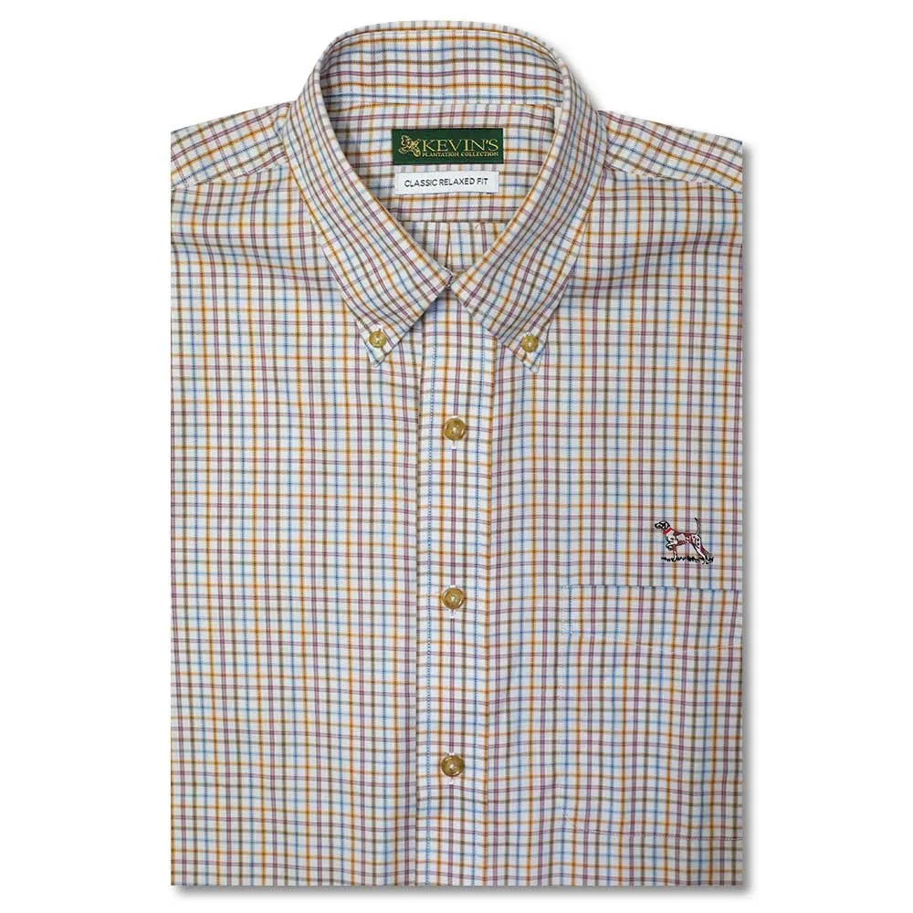 Kevin's Wrinkle Free Multi Tattersall Shirt