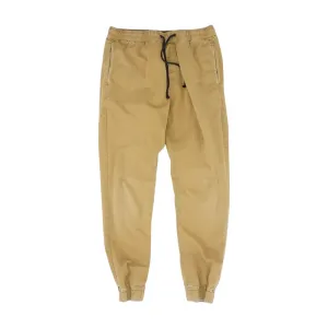 Khaki Solid Chino Pants