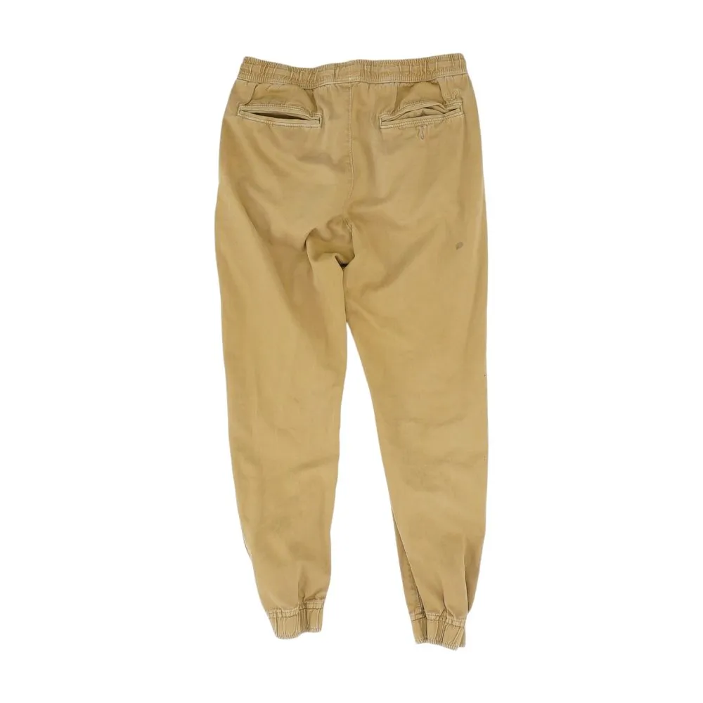 Khaki Solid Chino Pants