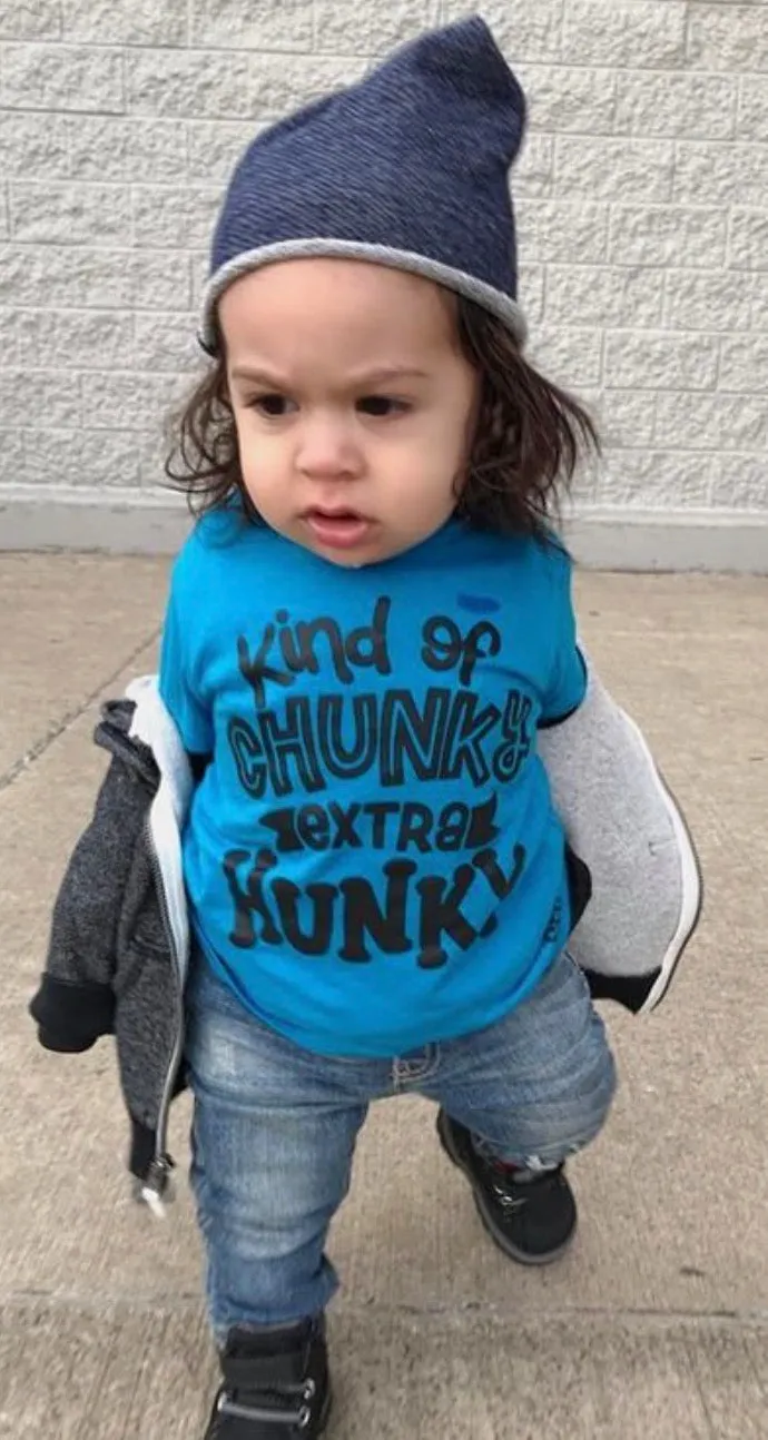 Kind Of Chunky Extra Hunky Kid's Shirt
