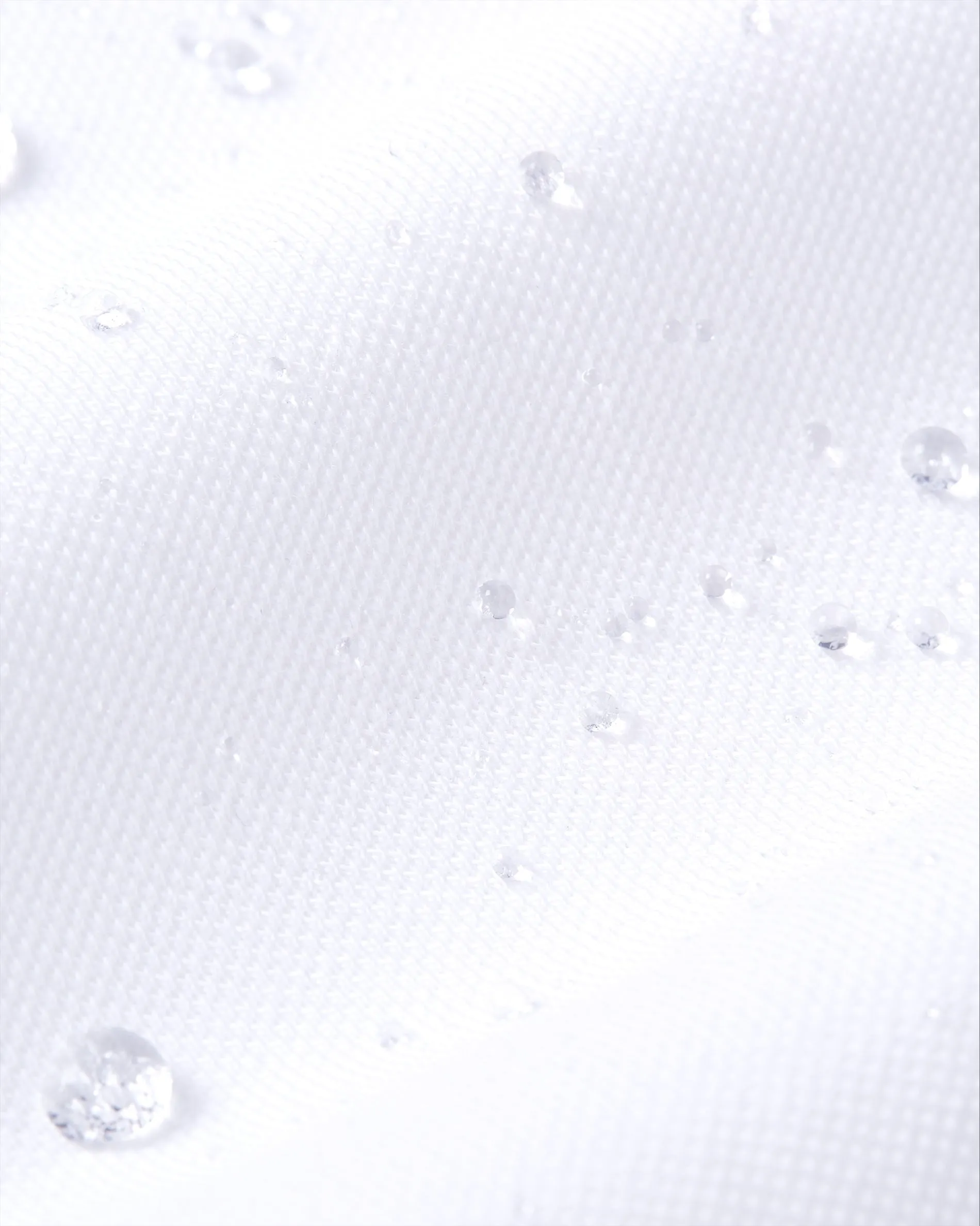 Knitted non-iron shirt white