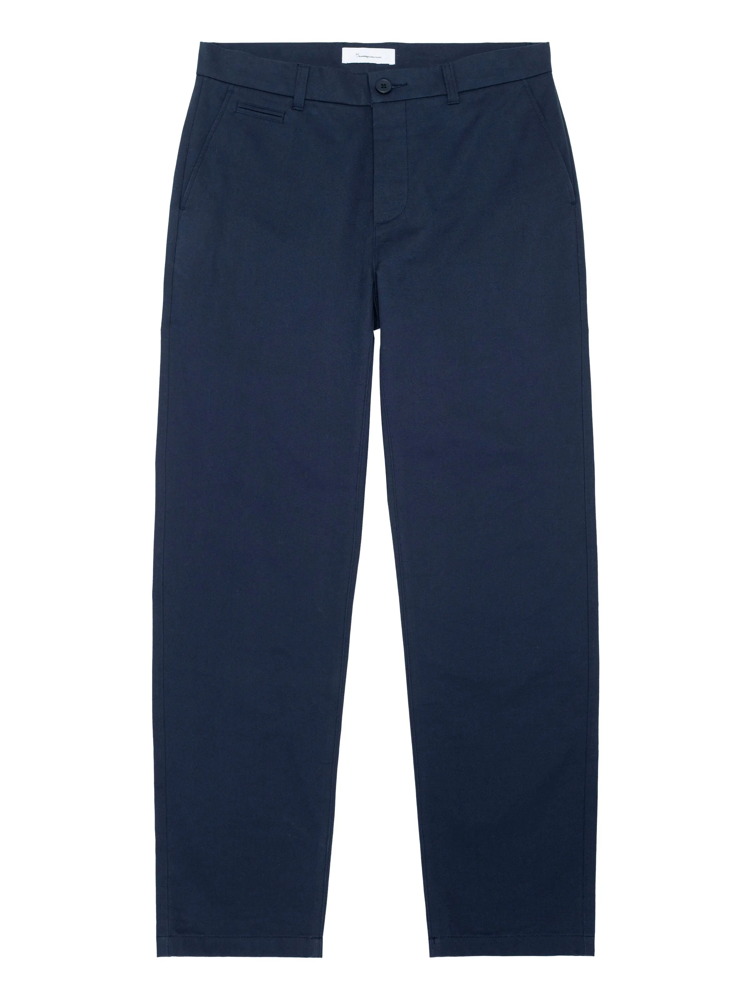 KNOWLEDGE COTTON APPAREL Chuck Regular Chino Twill Pants total eclipse