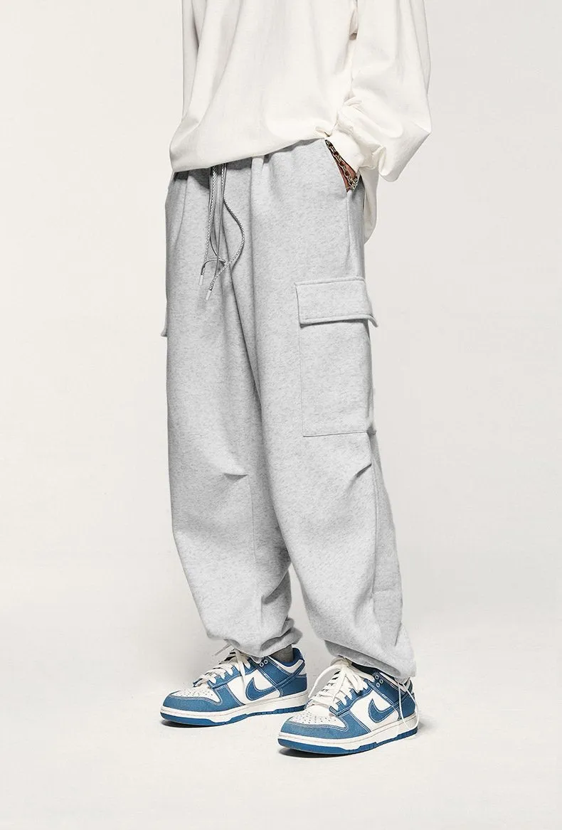 Korean Style Bristles Dopamine Wide Leg Pants 2023 Autumn And Winter New Fashionable Brand Loose Men's And Women's Pants