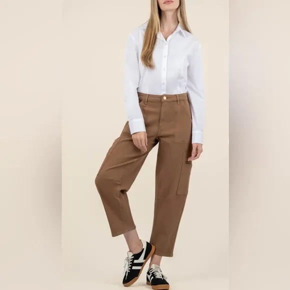 Kut From The Kloth Kaya High Rise Straight Leg Size 12 NWT