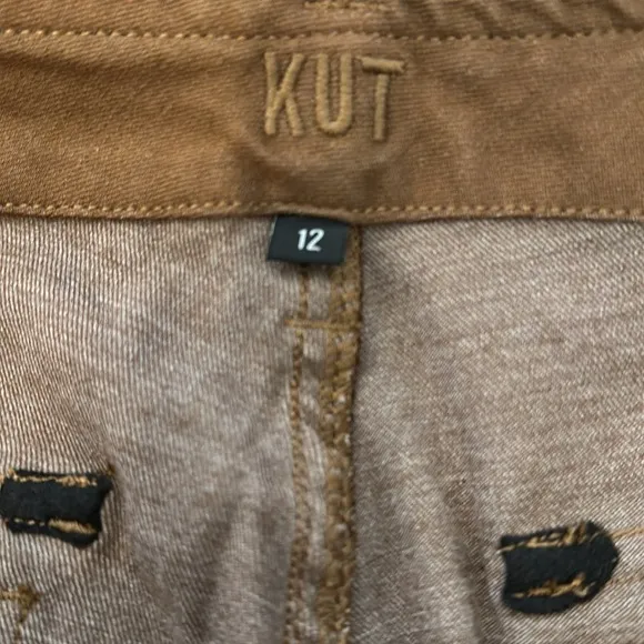 Kut From The Kloth Kaya High Rise Straight Leg Size 12 NWT