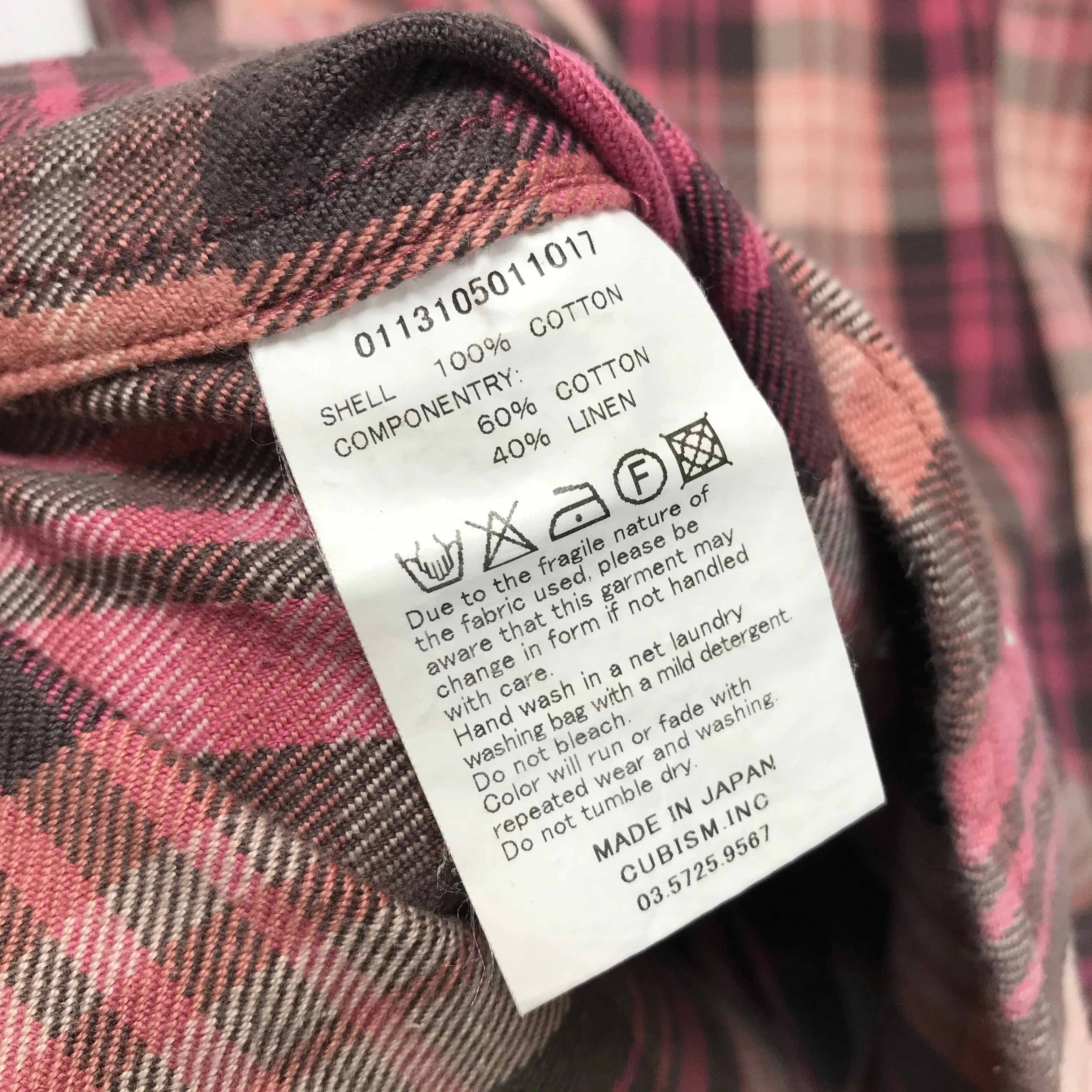 [L] Visvim 11AW Black Elk Flannel L/S Shirt