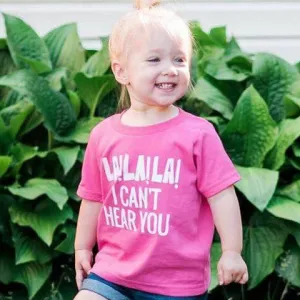 La! La! La! I Can't Hear You Kid's Shirt