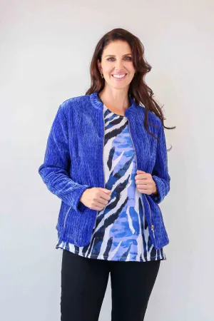 Larosela Zipper Front Jacket