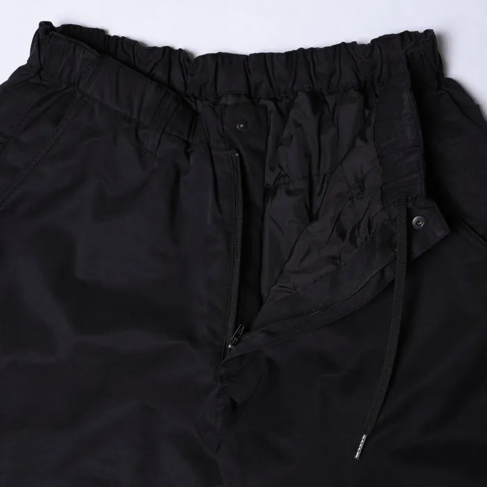 Liberaiders PUFFER CHINO TROUSERS (BLACK)
