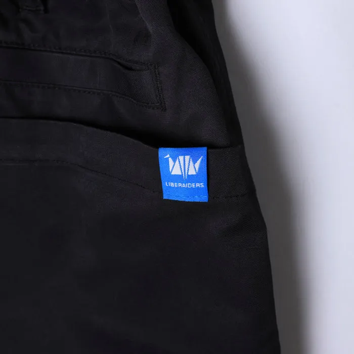 Liberaiders PUFFER CHINO TROUSERS (BLACK)
