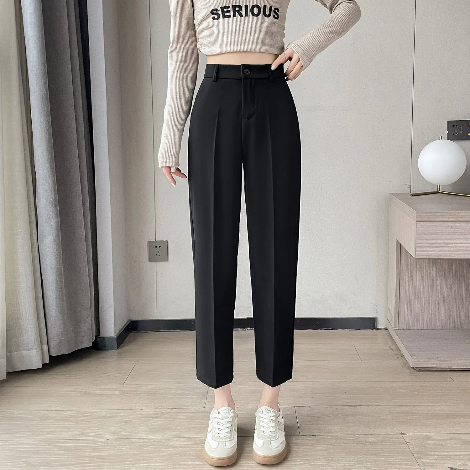 Lightweight and Breathable Women's Slacks for All-Day Wear