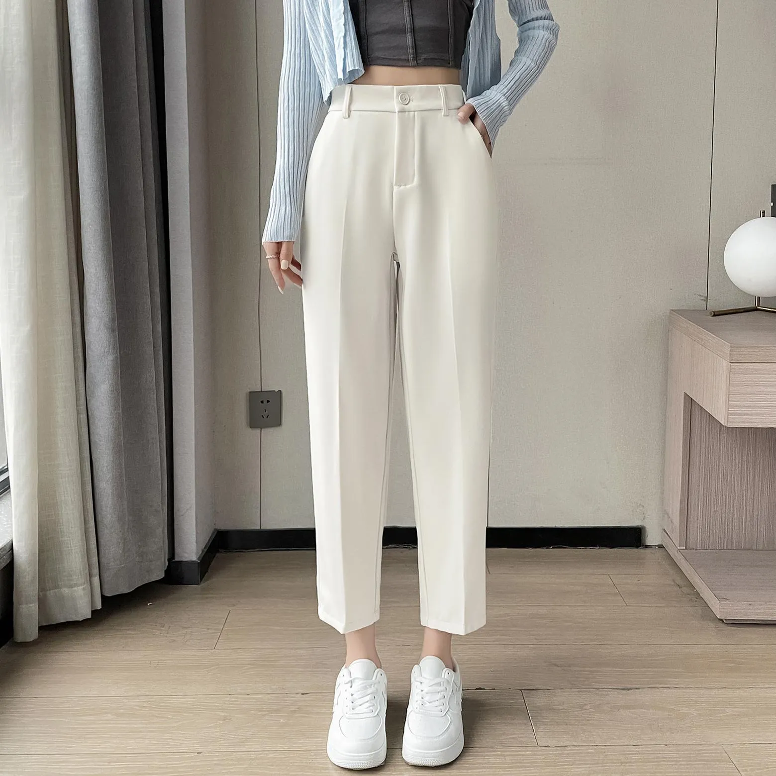Lightweight and Breathable Women's Slacks for All-Day Wear
