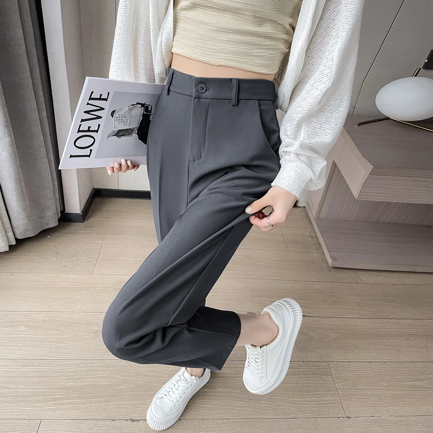 Lightweight and Breathable Women's Slacks for All-Day Wear