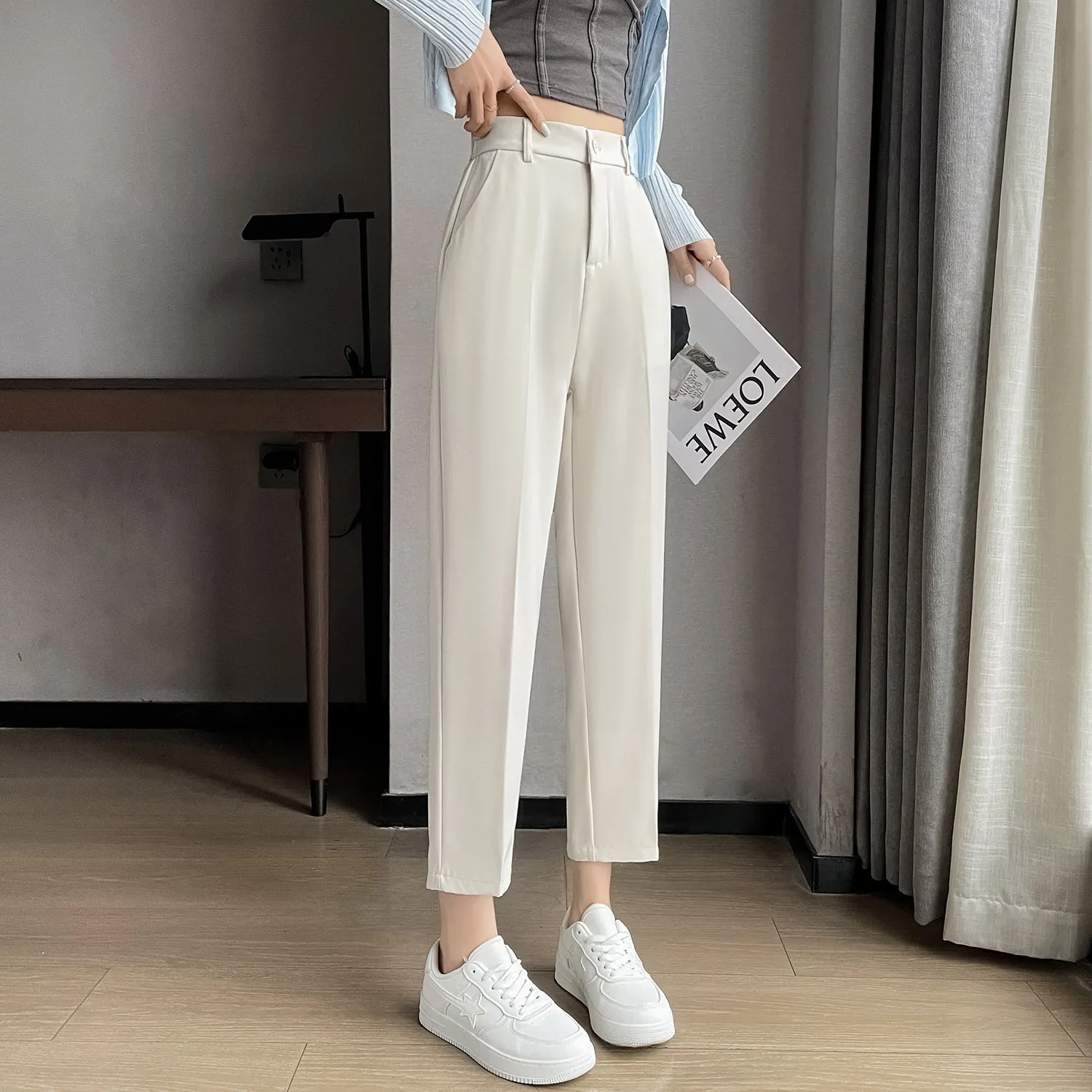 Lightweight and Breathable Women's Slacks for All-Day Wear