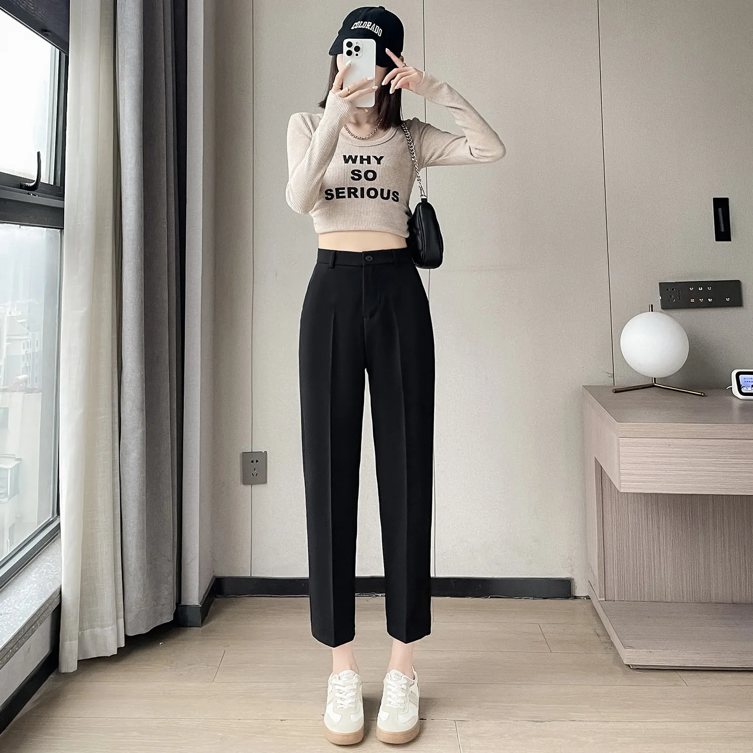 Lightweight and Breathable Women's Slacks for All-Day Wear