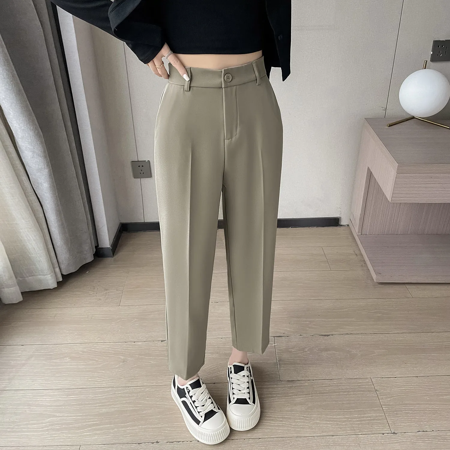 Lightweight and Breathable Women's Slacks for All-Day Wear