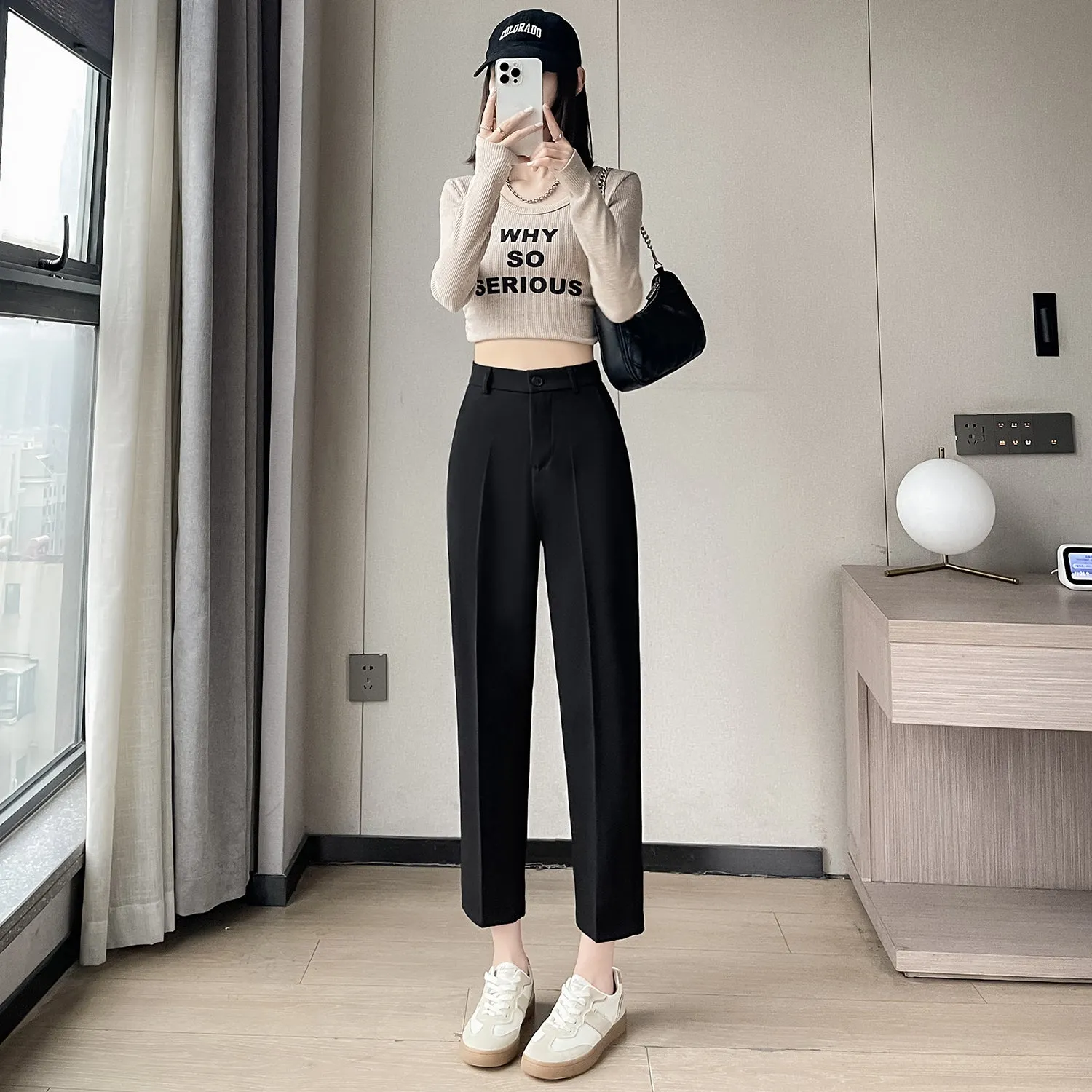 Lightweight and Breathable Women's Slacks for All-Day Wear