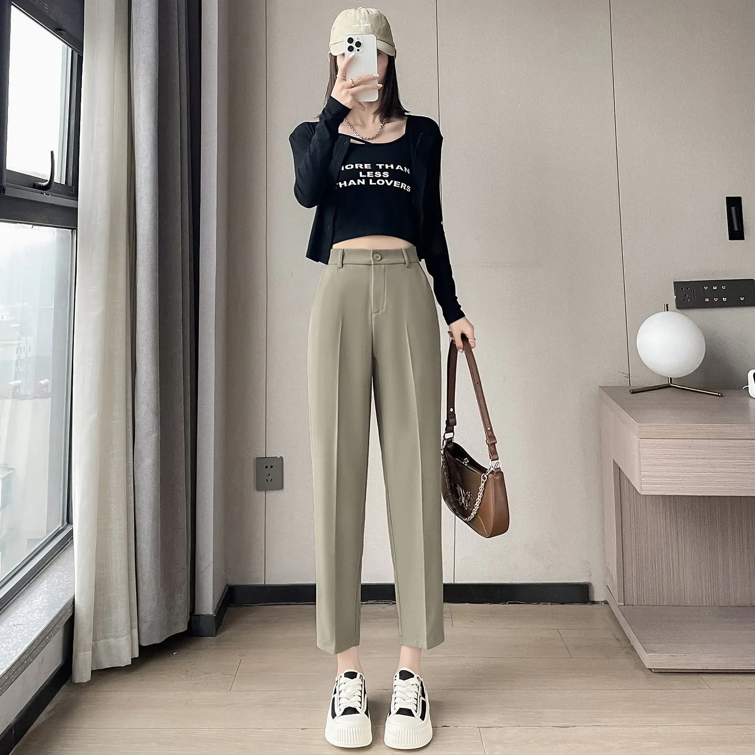 Lightweight and Breathable Women's Slacks for All-Day Wear