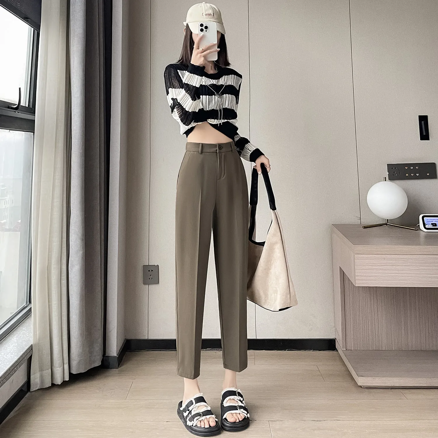 Lightweight and Breathable Women's Slacks for All-Day Wear