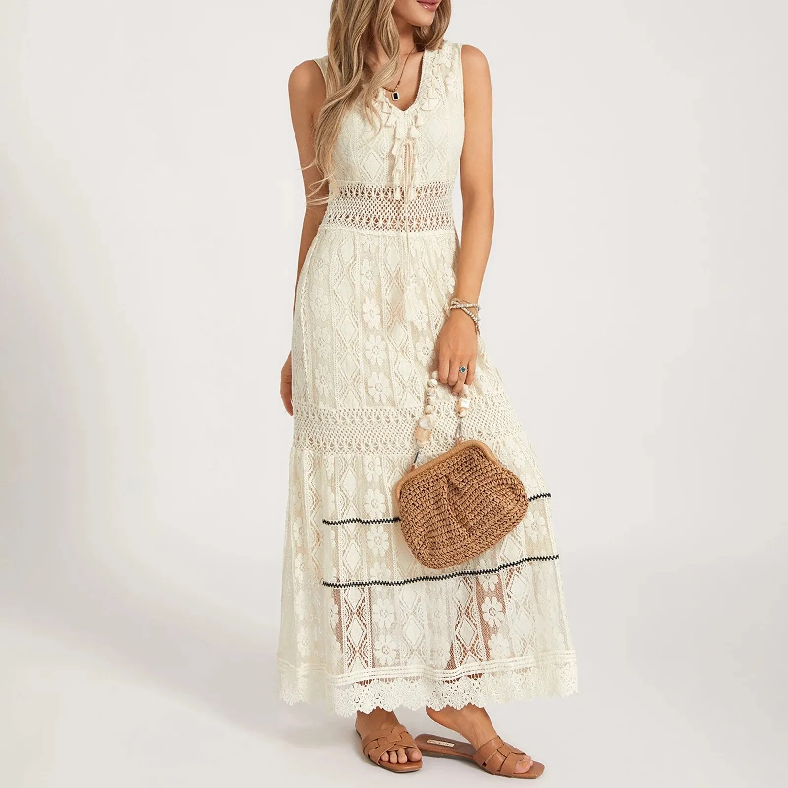 Linda® | Elegant Boho Style Dress