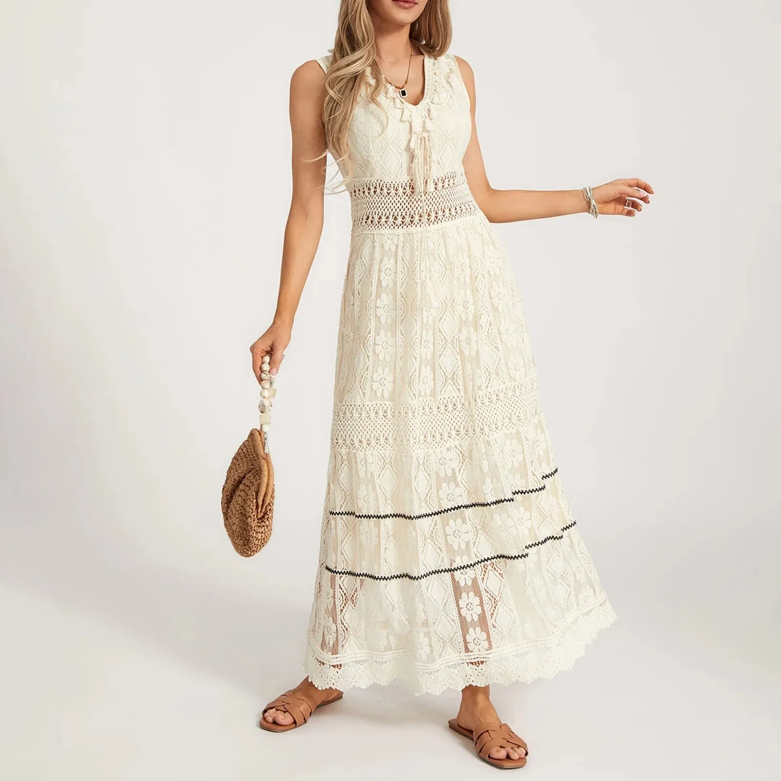 Linda® | Elegant Boho Style Dress