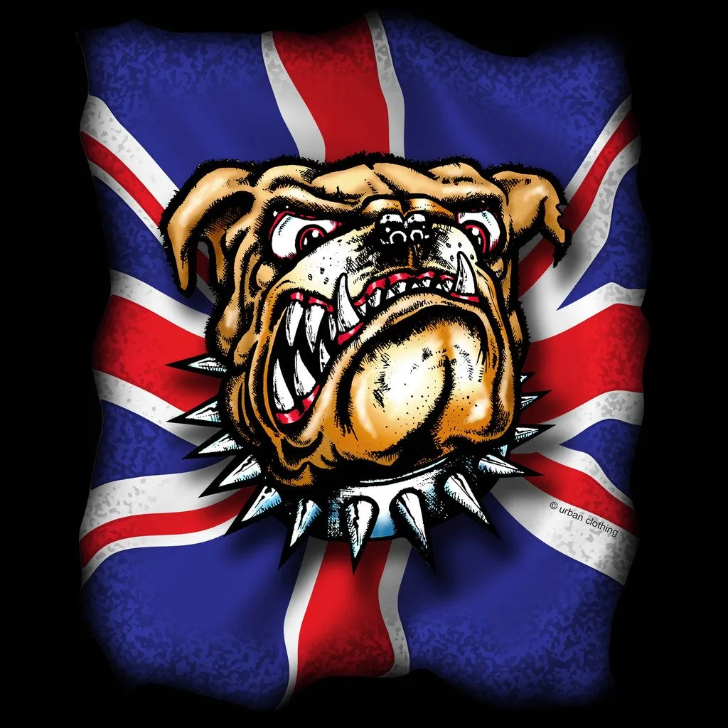 London British Bulldog Men's T-shirt (Black)
