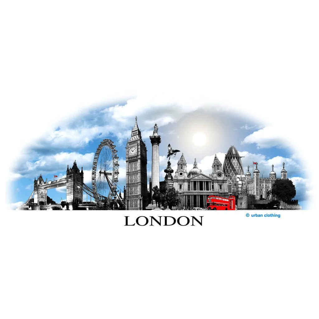 London Silhouette Men's T-shirt (White)