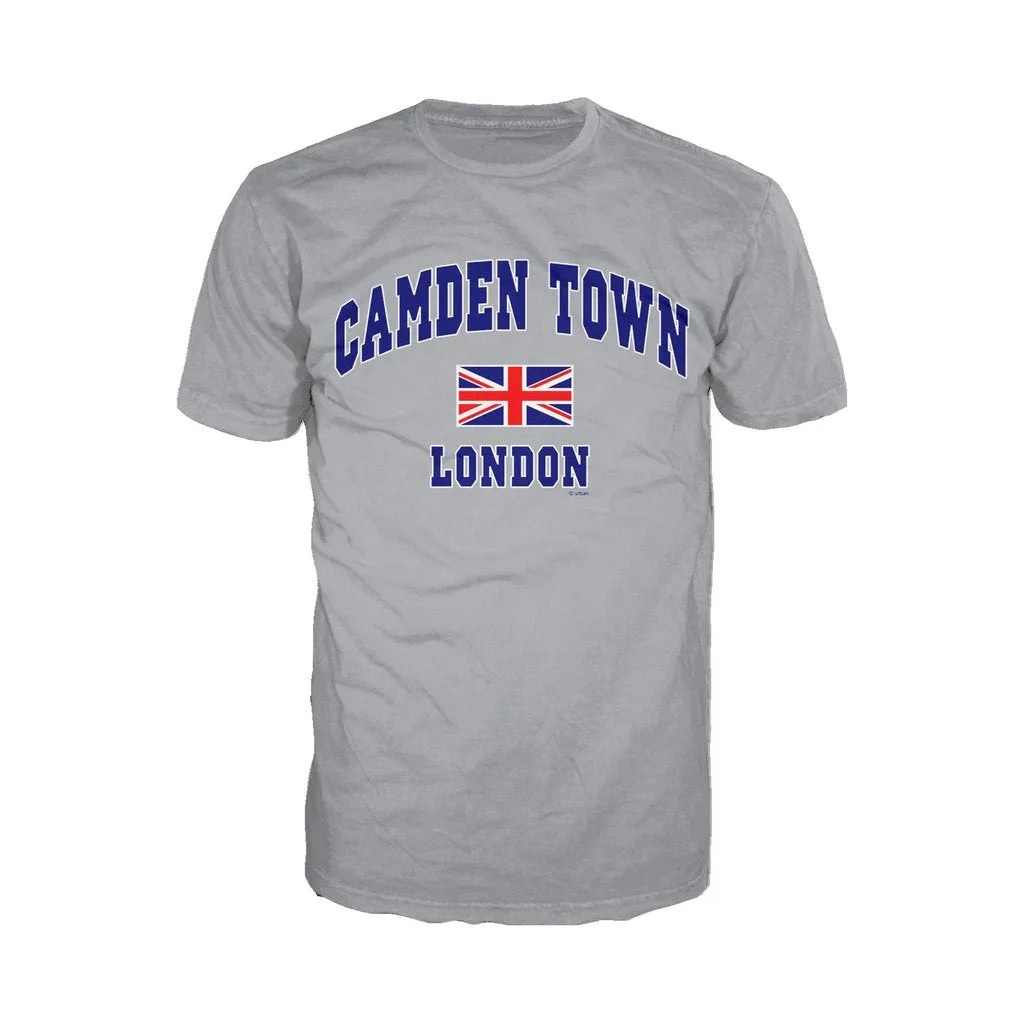 London Union Jack Camden Men's T-shirt (Heather Grey)