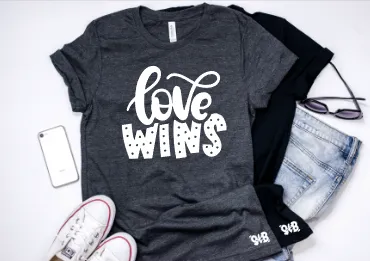 Love wins Adult Tee or Tank
