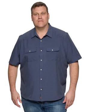 MADEFLEX UPF PERFORMANCE SS WESTERN SHIRT BIG & TALL