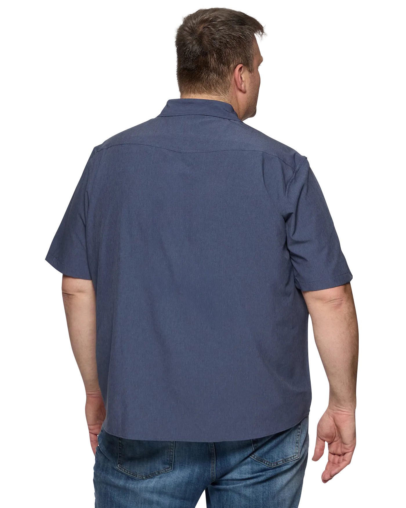 MADEFLEX UPF PERFORMANCE SS WESTERN SHIRT BIG & TALL