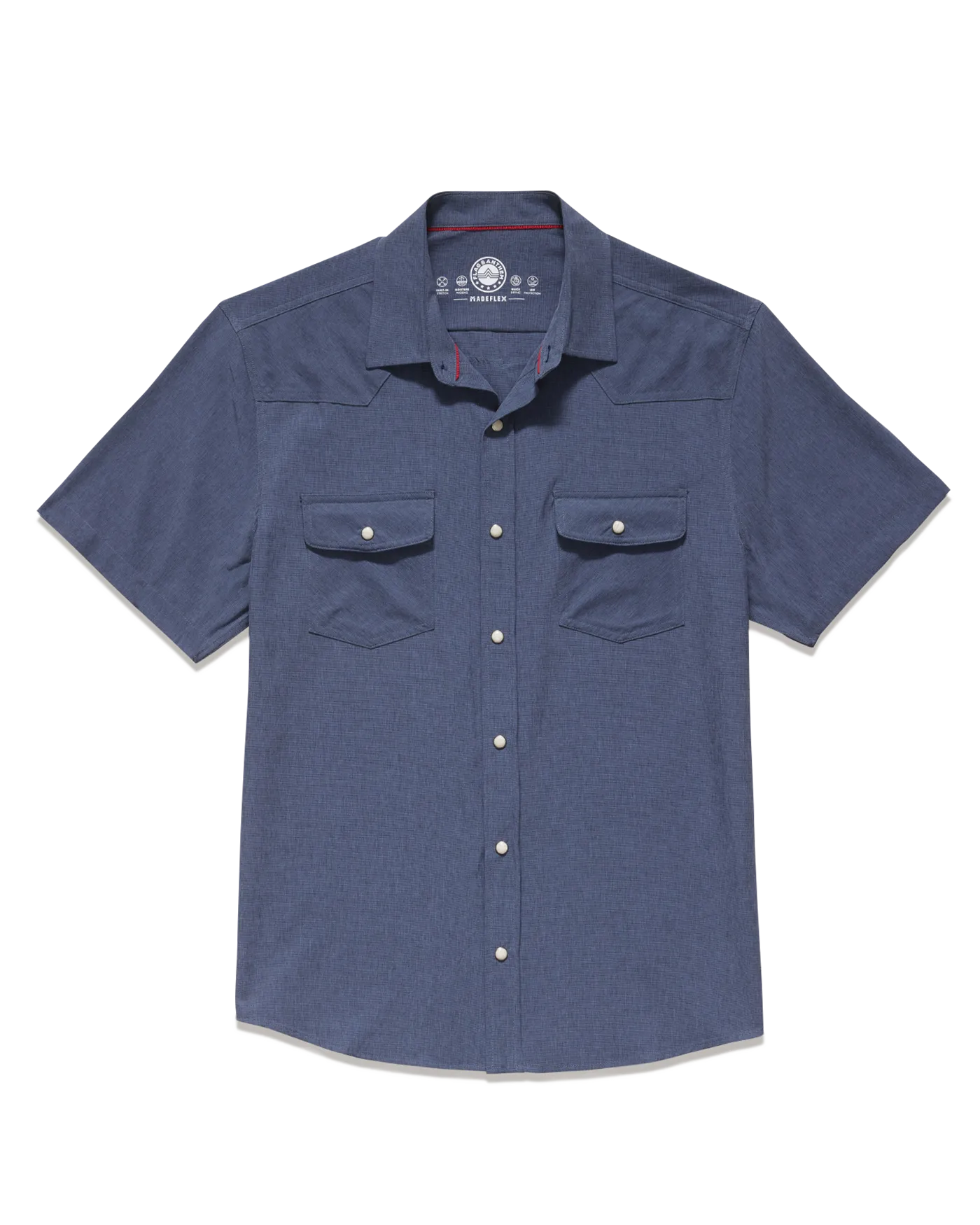 MADEFLEX UPF PERFORMANCE SS WESTERN SHIRT BIG & TALL