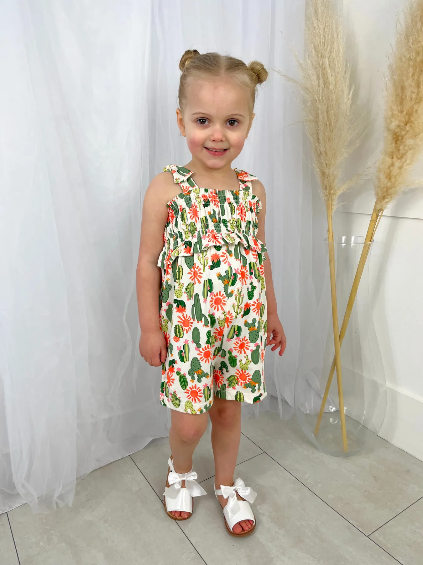 Mayoral Toddler Girl Cactus Playsuit