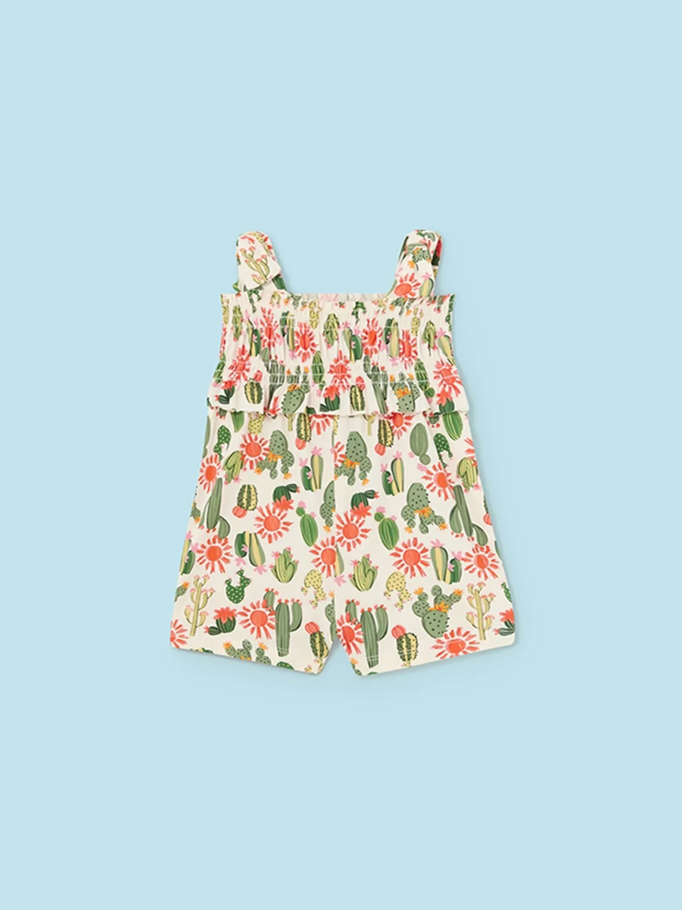 Mayoral Toddler Girl Cactus Playsuit