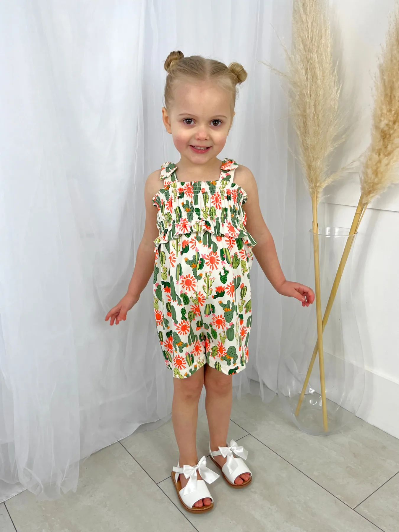 Mayoral Toddler Girl Cactus Playsuit