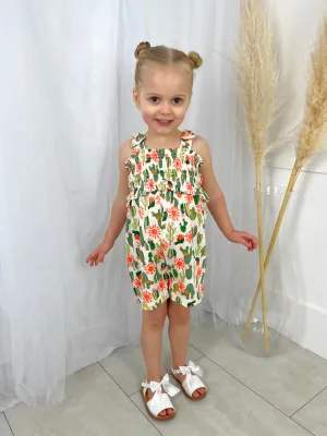 Mayoral Toddler Girl Cactus Playsuit