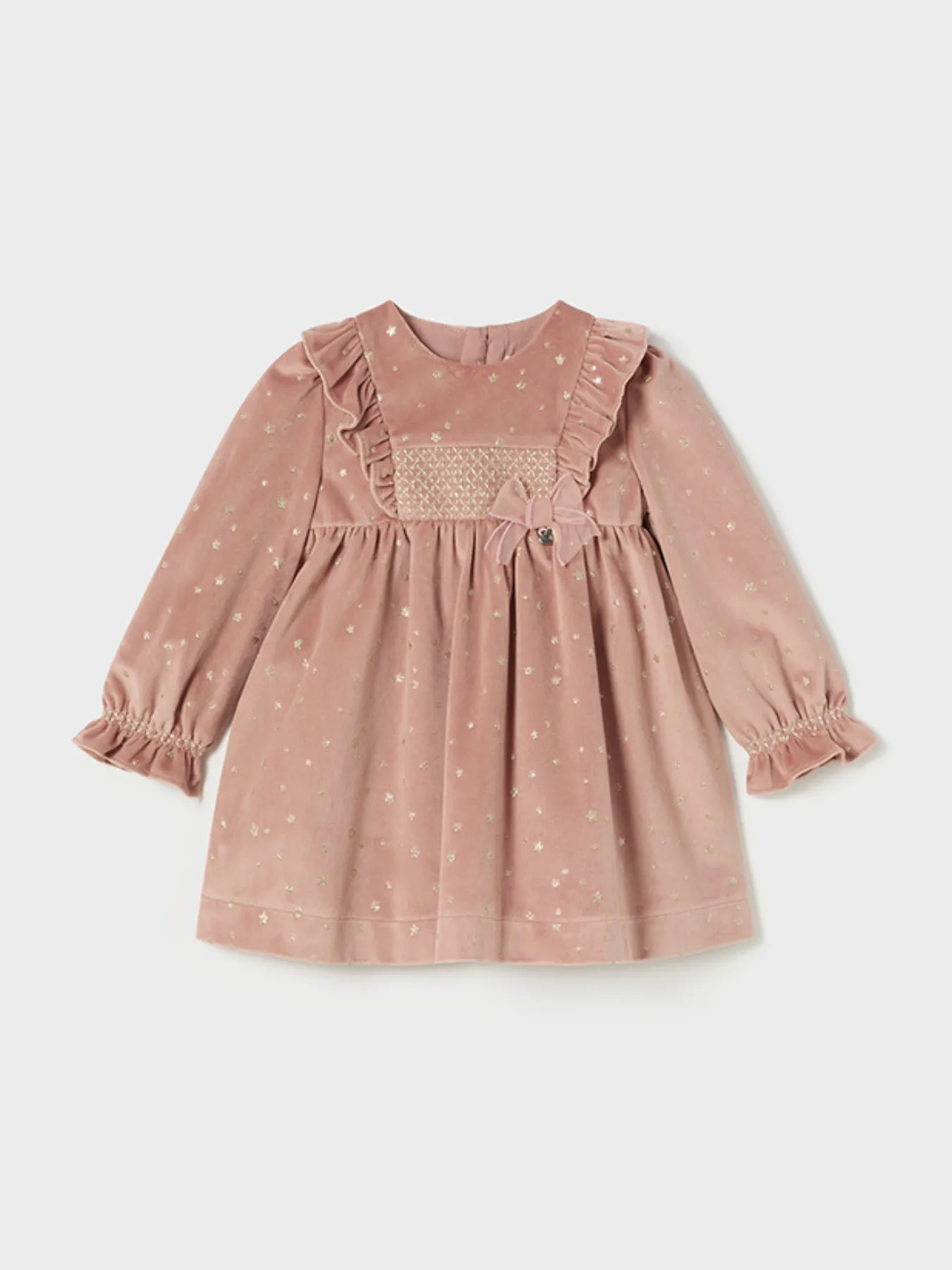 Mayoral Toddler Girl Velvet Dress - 3 Colours