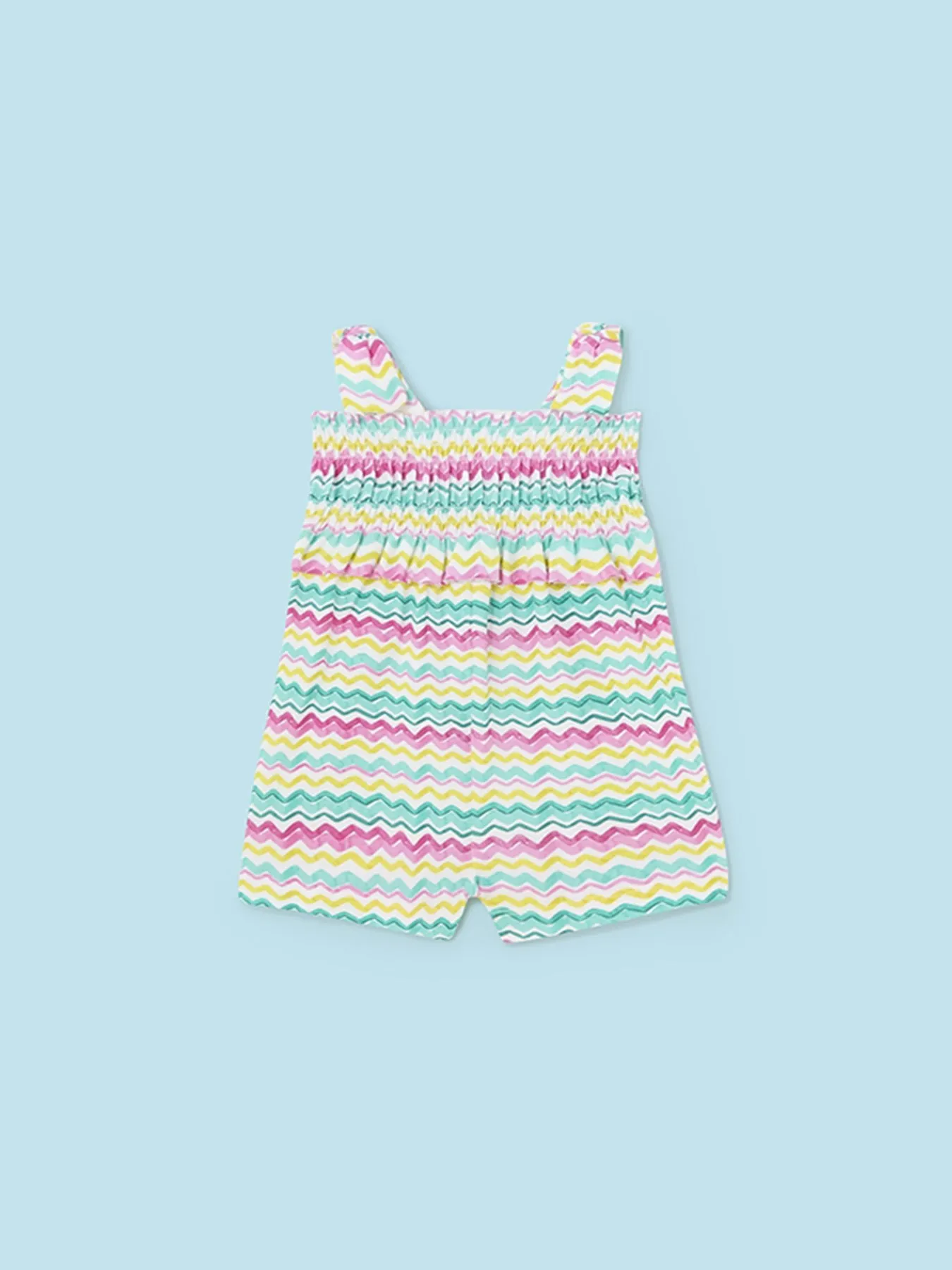 Mayoral Toddler Girl Zigzag Playsuit