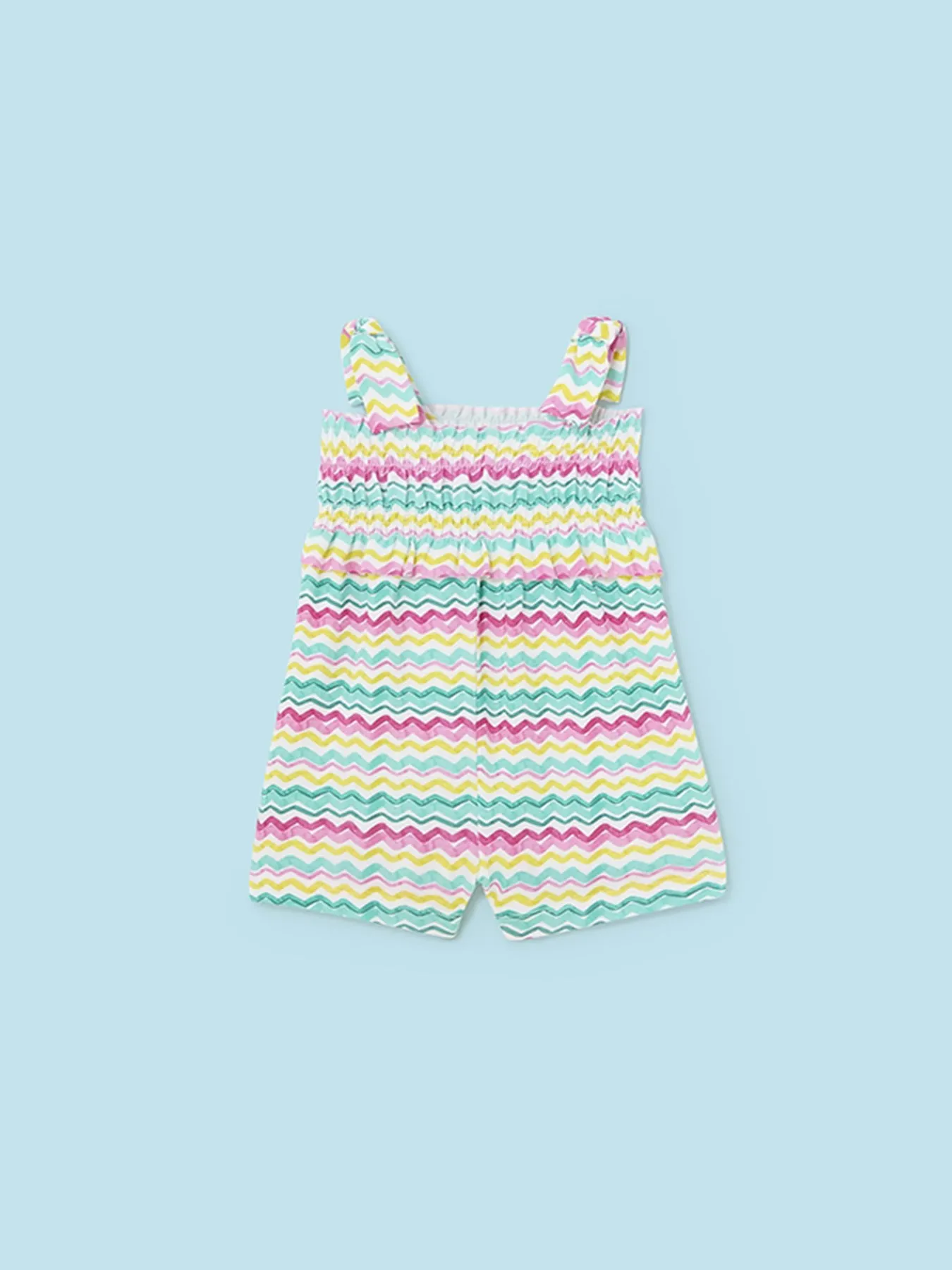 Mayoral Toddler Girl Zigzag Playsuit